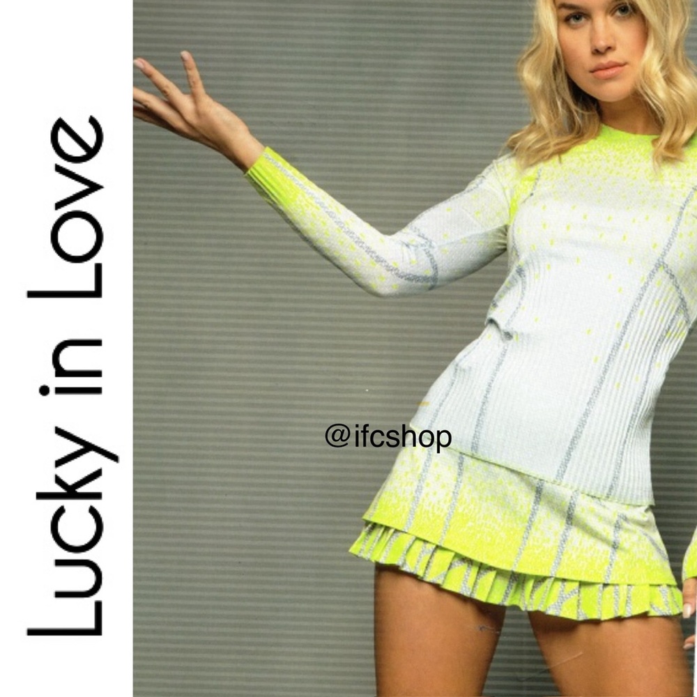 Lucky In Love X K-Swiss Pleat It Up Long Sleeve Women's Top